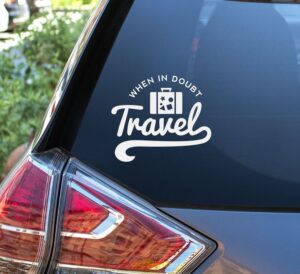 Chữ decal dán kính ô tô